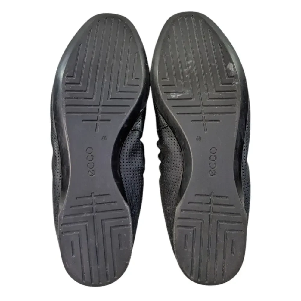 Ecco Incise Enchant Ballet Flats EUC $130 Size 9/40  S3619